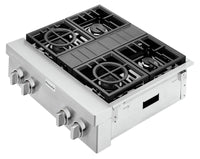 KitchenAid 30'' 4-Burner Commercial-Style Gas Range Top - KCGC500JSS - Range Top in Stainless Steel