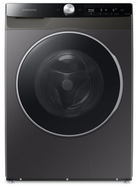 Samsung 2.5 Cu. Ft. Front-Load Washer and 4 Cu. Ft. Electric Dryer - Inox Grey