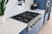 Bosch 800 Series 36" 6-Burner Gas Rangetop - RGM8658UC