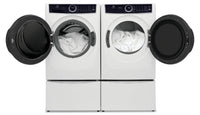 Electrolux 5.2 Cu. Ft. Front-Load Washer and 8 Cu. Ft. Gas Dryer - White