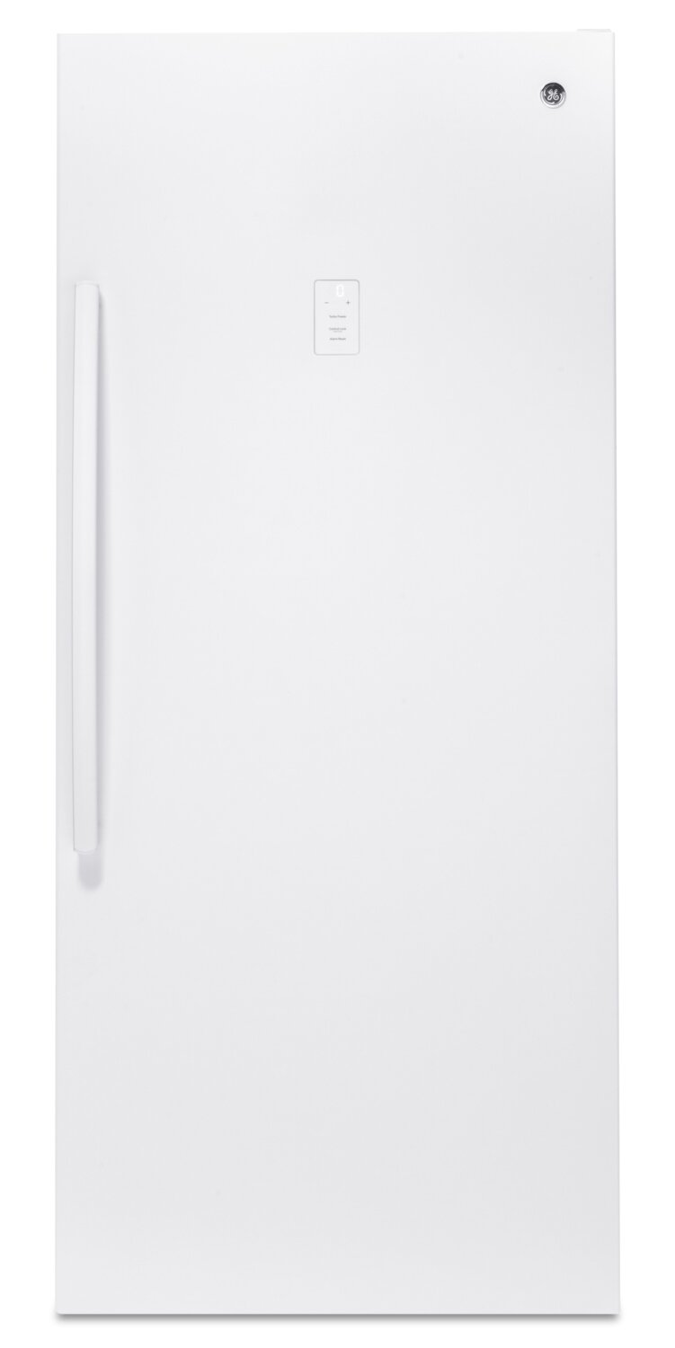 GE 21.3 Cu. Ft. Upright Freezer - FUF21DLRWW