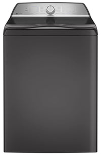 GE Profile 5.8 Cu. Ft. Top-Load Washer and 7.4 Cu. Ft. Electric Dryer - Diamond Grey
