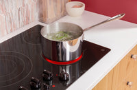 GE 30" Electric Cooktop with Built-In Knob-Control - JEP5030DTBB