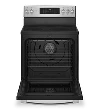 GE 30" Smart Electric Range - Fingerprint Resistant Stainless Steel - PCB900YVFS | Cuisinière électrique intelligente GE de 30 po - acier inoxydable résistant aux traces de doigts - PCB900YVFS |