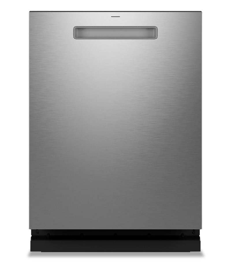 Profile 24" 44 dBA Built-In Top-Control Smart Dishwasher with Piranha Hard Food Disposer - Stainless… | Lave-vaisselle intelligent encastré Profile de 24 po et de 44 dBA avec commandes sur le dessus et br…