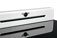 Classic Retro by Unique 30" 3.9 Cu. Ft. Induction Range - Marshmallow White - UNQ-30CR IC W  | Cuisinière à induction Classic Rétro par Unique de 30 po et de 3,9 pi3 - blanc guimauve - UNQ-30CR IC W  | UNQ30ICW