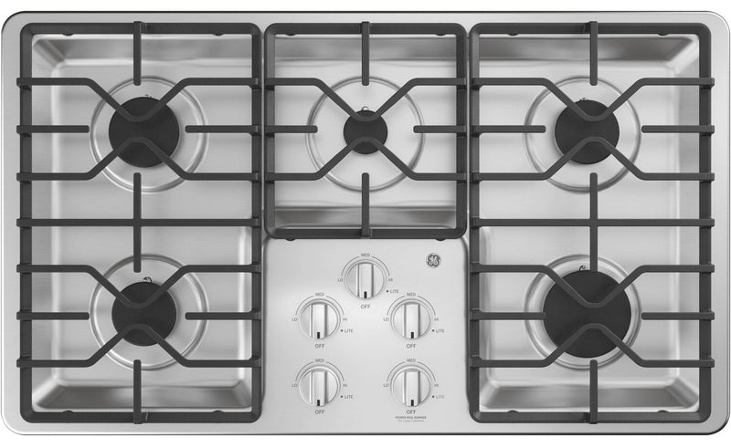 GE 36" Built-In Gas Cooktop - JGP3036SLSS