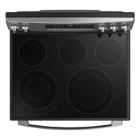 GE 30" Smart Electric Range - Fingerprint Resistant Stainless Steel - PCB900YVFS | Cuisinière électrique intelligente GE de 30 po - acier inoxydable résistant aux traces de doigts - PCB900YVFS |