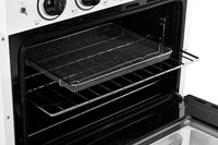 Classic Retro by Unique 30" 3.9 Cu. Ft. Induction Range - Marshmallow White - UNQ-30CR IC W  | Cuisinière à induction Classic Rétro par Unique de 30 po et de 3,9 pi3 - blanc guimauve - UNQ-30CR IC W  | UNQ30ICW