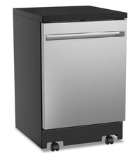 GE 24" Portable Top-Control Dishwasher - GPT225SSLSS