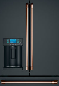 Café French-Door Refrigerator Brushed Copper Handles - CXLB3H3PMCU|Poignées cuivre brossé pour réfrigérateur à portes françaises Café - CXLB3H3PMCU|CXLB3HCU