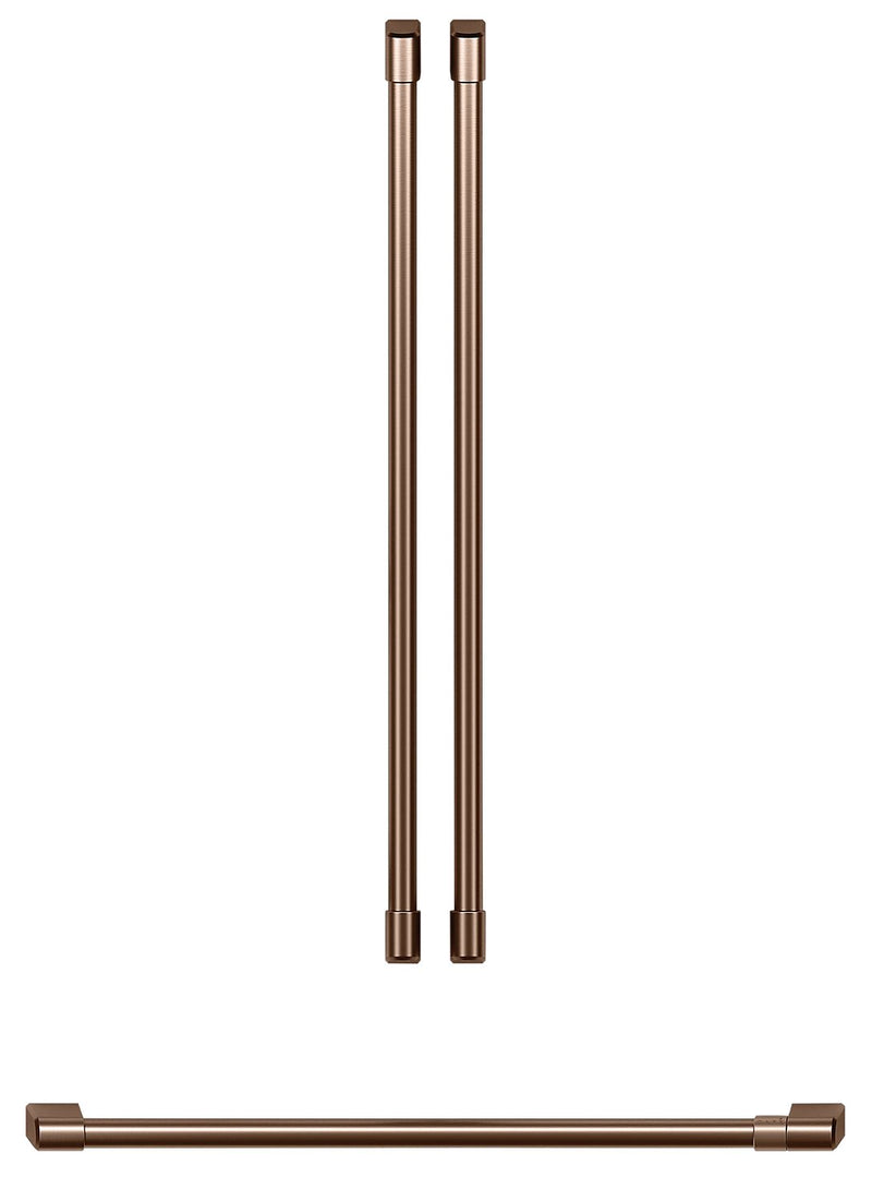 Café French-Door Refrigerator Brushed Copper Handles - CXLB3H3PMCU|Poignées cuivre brossé pour réfrigérateur à portes françaises Café - CXLB3H3PMCU|CXLB3HCU