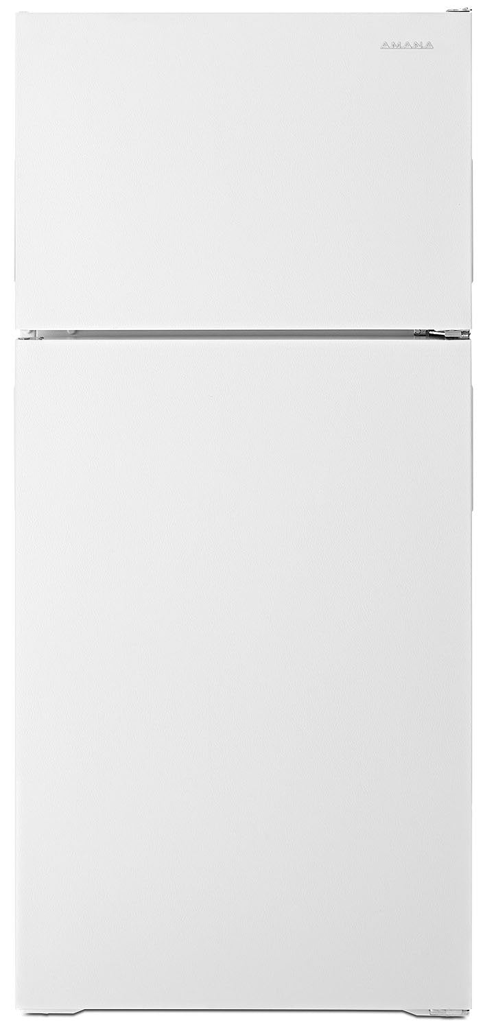 Amana 14 Cu. Ft. Top-Freezer Refrigerator – ART104TFDW|Réfrigérateur Amana de 14 pi³ à congélateur supérieur - ART104TFDW|ART104TW