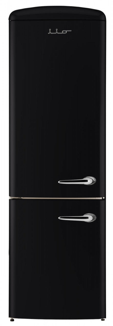 iio 12 Cu. Ft. Bottom-Freezer Retro Refrigerator - CRBR-2412ioBL 