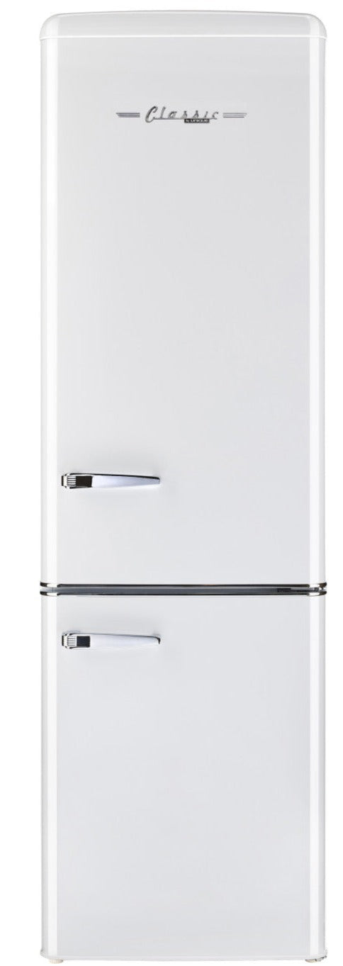 Off-Grid Classic Retro by Unique 10 Cu. Ft. Solar Powered DC Bottom Mount Refrigerator - UGP-275L W 