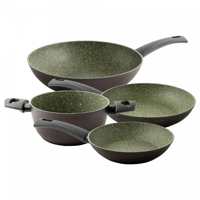 Arimi Natura Italian Cookware Set - 4 Piece | Batterie De Cuisine Italienne Arimi Natura, 4 Pieces