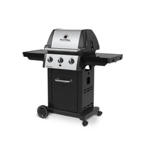 Broil King Monarch™ 320 Natural Gas Grill in Stainless Steel & Black - 834257|Gril à gaz naturel MonarchMC 320 en acier inoxydable et noir de Broil King - 834257