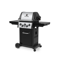 Broil King Monarch™ 390 Propane Gas Grill with Side Burner & Rear Rotisserie Burner - 834284|Gril à gaz propane MonarchMC 390 de Broil King avec brûleur latéral et brûleur arrière de rôtisserie - 834284