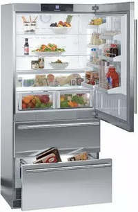 36 Inch Counter Depth Bottom-Freezer