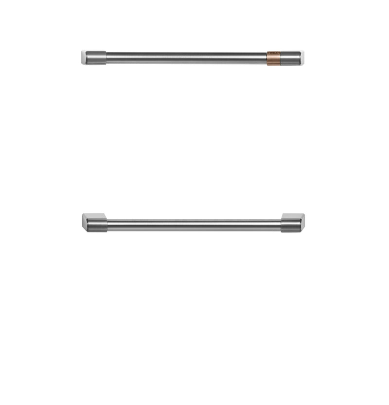 Café Brushed Stainless Under-Counter Refrigerator Handle Kit - CXQD2H2PNSS|Trousse de poignées Café acier inoxydable brossé pour réfrigérateur sous le comptoir - CXQD2H2PNSS