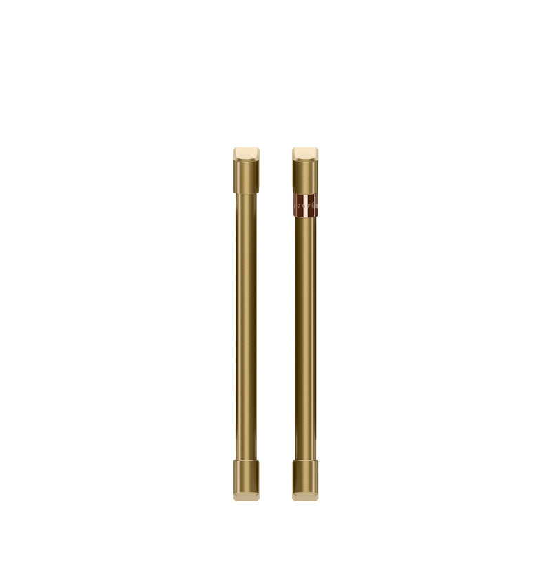 Café Brushed Brass Wall Oven Handle Kit - CXWSFHKPMCG|Trousse de poignées Café laiton brossé pour four mural - CXWSFHKPMCG