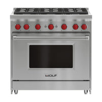 36" Pro-Style Gas Range