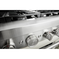 KitchenAid 36" Smart Commercial-Style Gas Range - KFGC506JMH