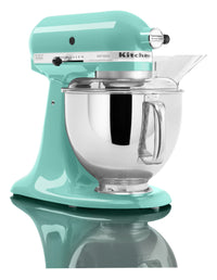 KitchenAid Artisan Series 5-Quart Tilt-Head Stand Mixer - KSM150PSAQ - Mixer in Aqua Sky