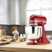 KitchenAid Artisan Series 5-Quart Tilt-Head Stand Mixer - KSM150PSER - Mixer in Empire Red