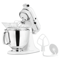 KitchenAid Artisan Series 5-Quart Tilt-Head Stand Mixer - KSM150PSWH 