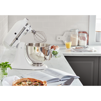 KitchenAid Artisan Series 5-Quart Tilt-Head Stand Mixer - KSM150PSWH 