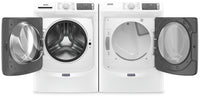 Maytag Front-Load 5.8 Cu. Ft. Smart Washer with Extra Power and 7.3 Cu. Ft. Gas Smart Dryer – White