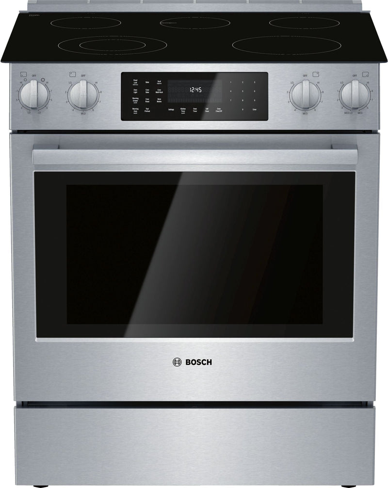 Bosch 4.6 Cu. Ft. 800 Series Electric Range - HEI8056C - Electric Range in Stainless Steel