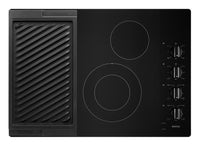 Maytag 30" Electric Cooktop with Reversible Grill and Griddle - MEC8830HB