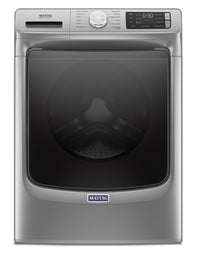 Maytag Front-Load 5.5 Cu. Ft. Washer with Extra Power and 7.3 Cu. Ft. Electric Steam Dryer - Slate