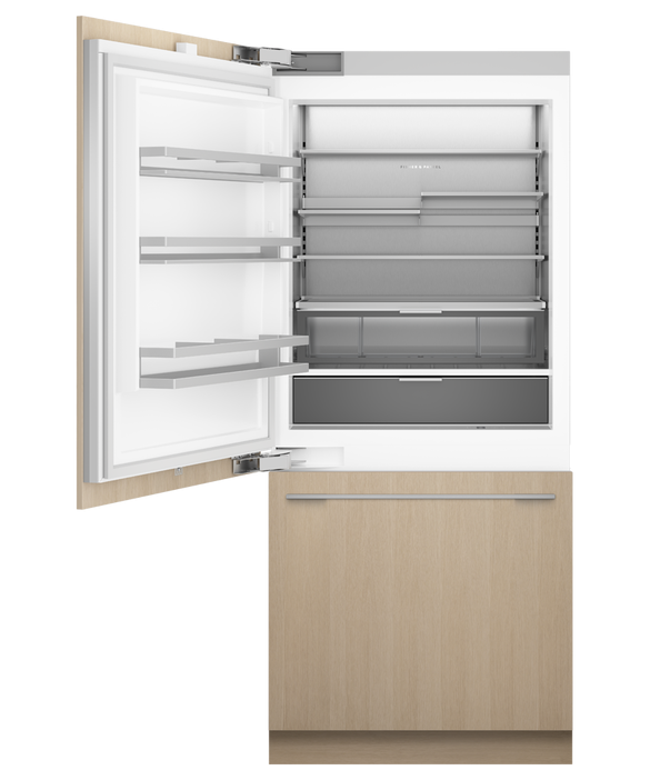 36 Inch Panel Ready Built-In Bottom Mount Smart Refrigerator