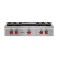 36 Inch Pro-Style Gas Rangetop