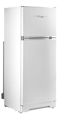 Off-Grid Classic Retro by Unique 14 Cu. Ft. Propane Refrigerator with Co Monitor - UGP-14C CR CM W 