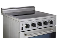 Prestige by Unique 24" Convection Electric Range - UGP-24V EC S/S 