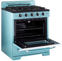 Classic Retro by Unique 30-Inch Convection Gas Range - UGP-30CR T | Cuisinière à gaz Classic Rétro par Unique de 30 po à convection - UGP-30CR T | UGP30CRT