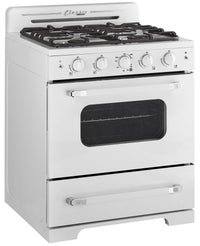 Classic Retro by Unique 30" Convection Gas Range - UGP-30CR W 