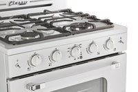 Classic Retro by Unique 30" Convection Gas Range - UGP-30CR W 