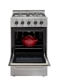 Prestige by Unique 20″ Convection Gas Range - UGP-20V PC1 S/S  