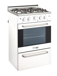 Prestige by Unique 24″ Convection Gas Range - UGP-24V PC1 W 