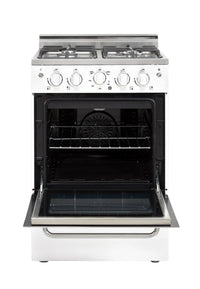 Prestige by Unique 24″ Convection Gas Range - UGP-24V PC1 W 