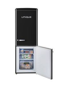 Classic Retro by Unique 7 Cu. Ft. Bottom Freezer Refrigerator - UGP-215L B AC 