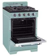 Classic Retro by Unique 24" Convection Gas Range - UGP-24CR T 