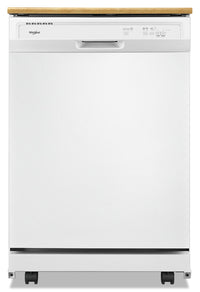 Whirlpool Heavy-Duty Tall-Tub Portable Dishwasher - WDP370PAHB - Dishwasher in White