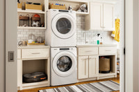 Whirlpool 5.0 Cu. Ft. Front-Load Washer and 7.4 Cu. Ft. Electric Front-Load Dryer - White