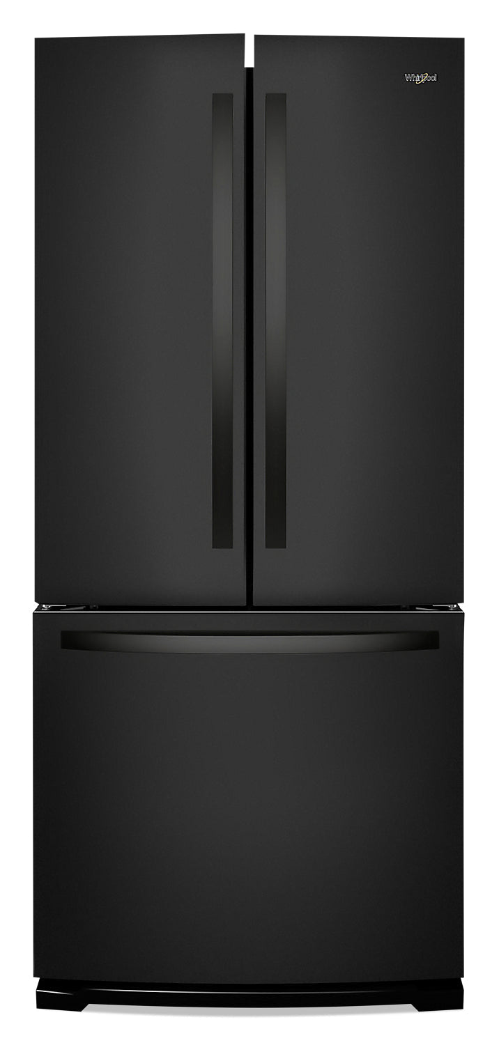 Whirlpool 20 Cu. Ft. Wide French-Door Refrigerator - WRF560SMHB - Refrigerator in Black